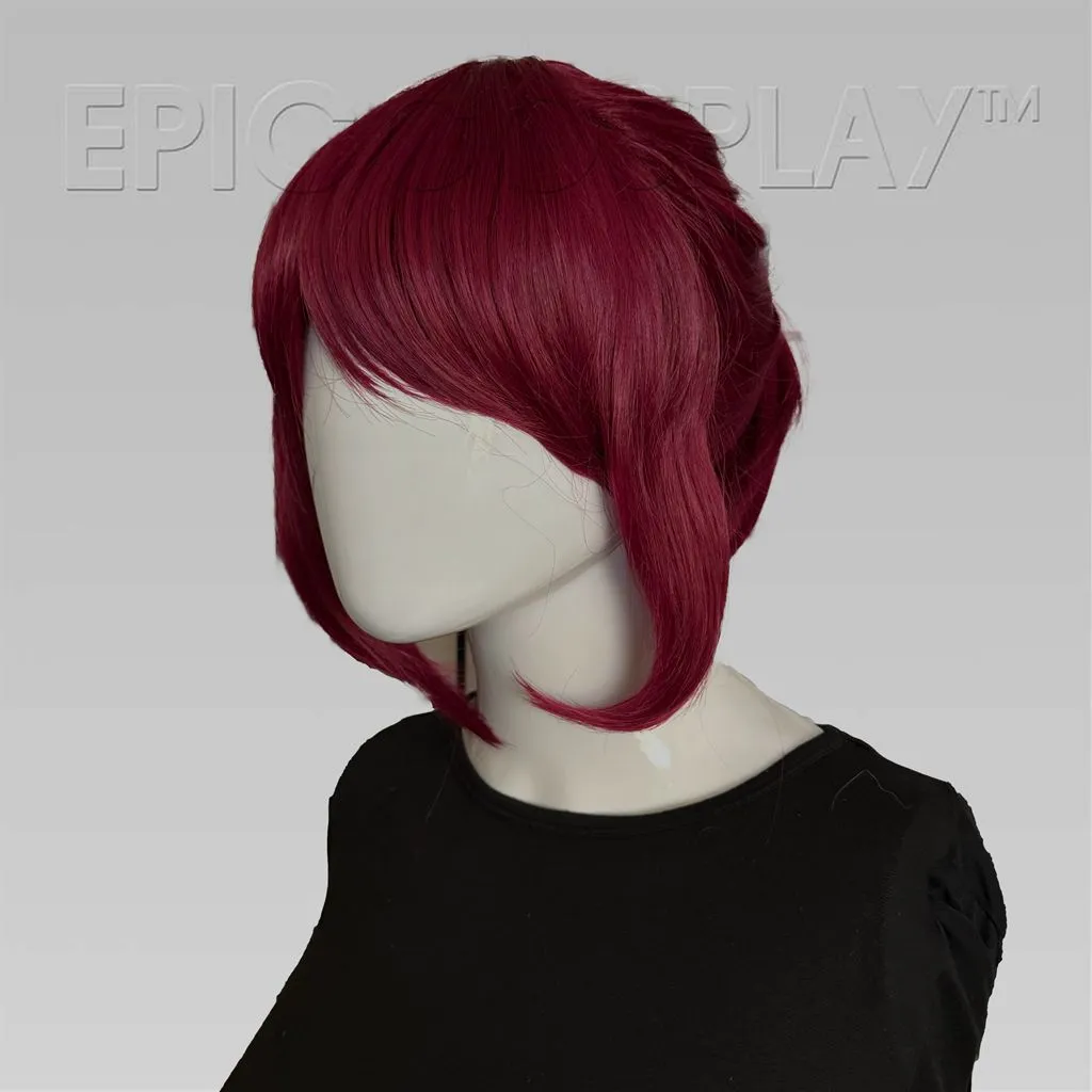 Signature - Sangria Red Short Ponytail Wig