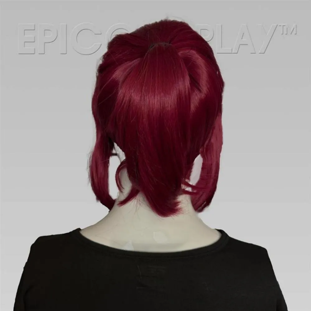 Signature - Sangria Red Short Ponytail Wig