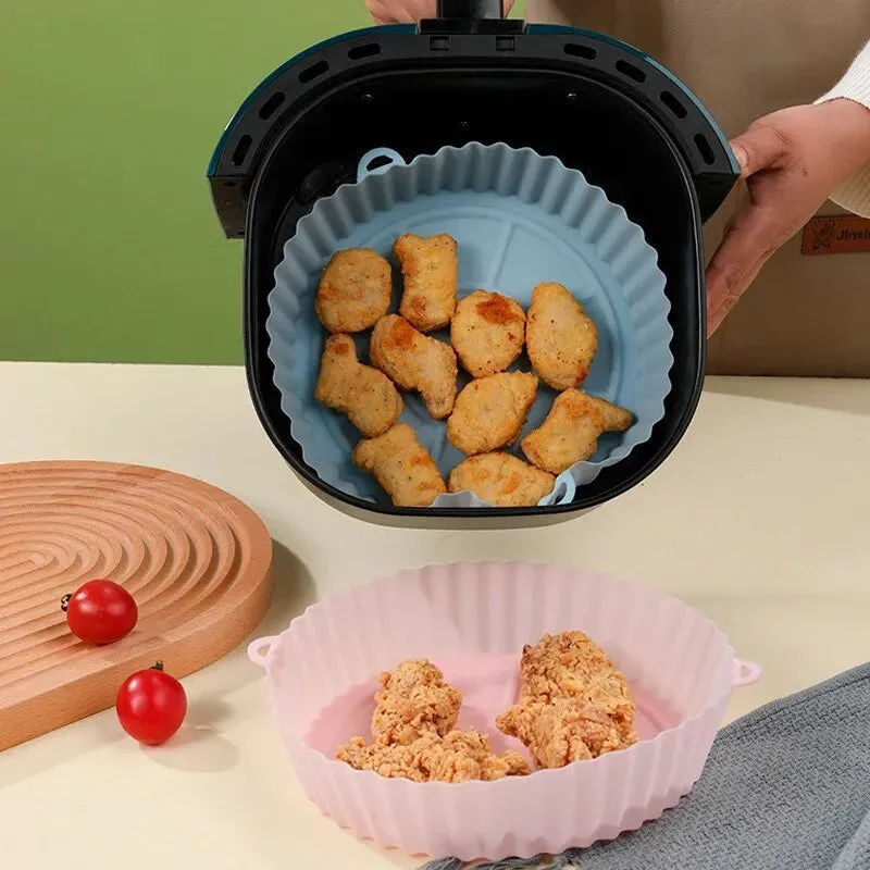 Silicone Air Fryer Baking Tray