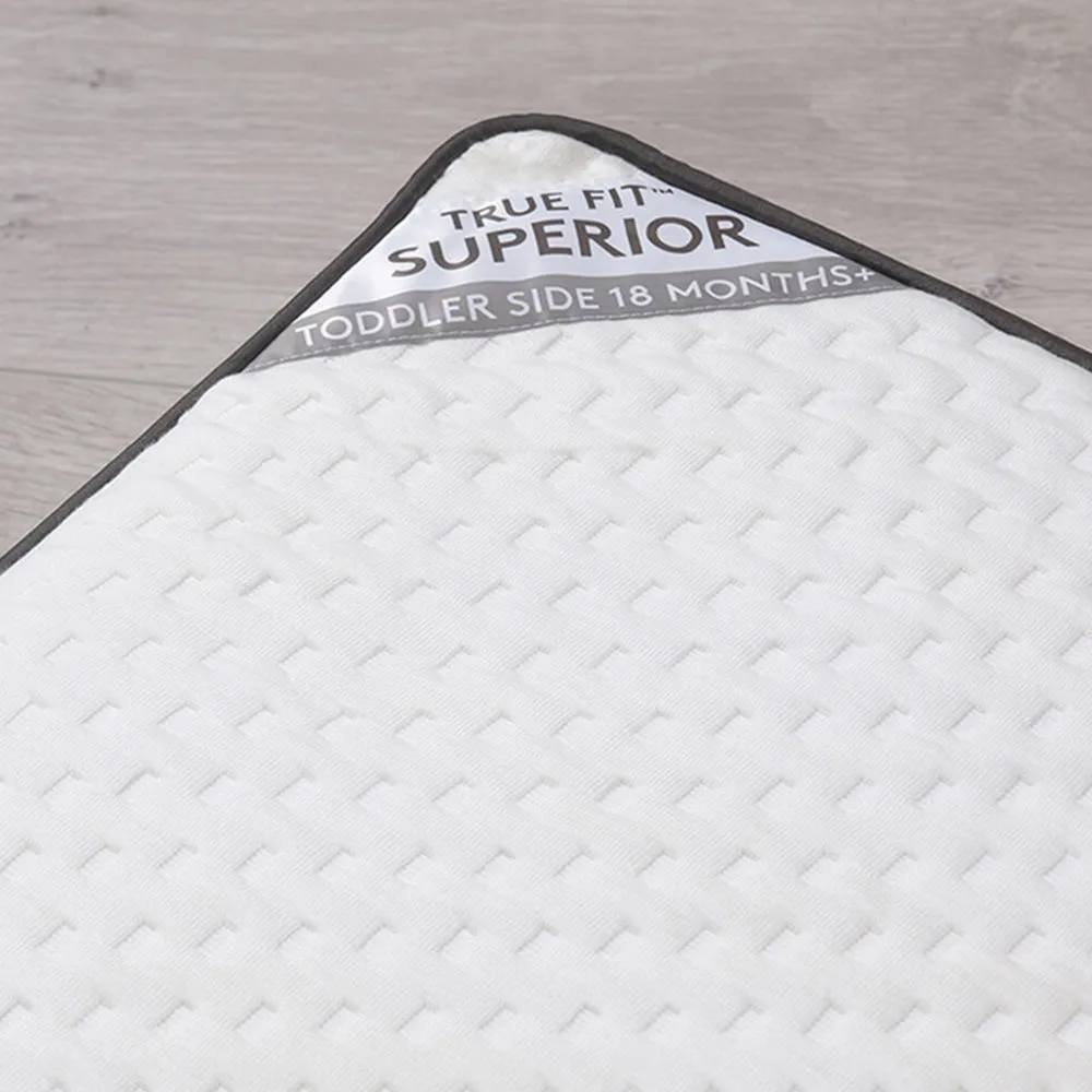 Silver Cross TrueFit Superior Cot Bed Pocket Sprung Mattress