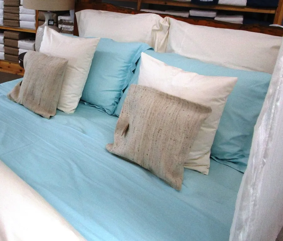 Simple Luxury Sheet Set in Tahitian Blue