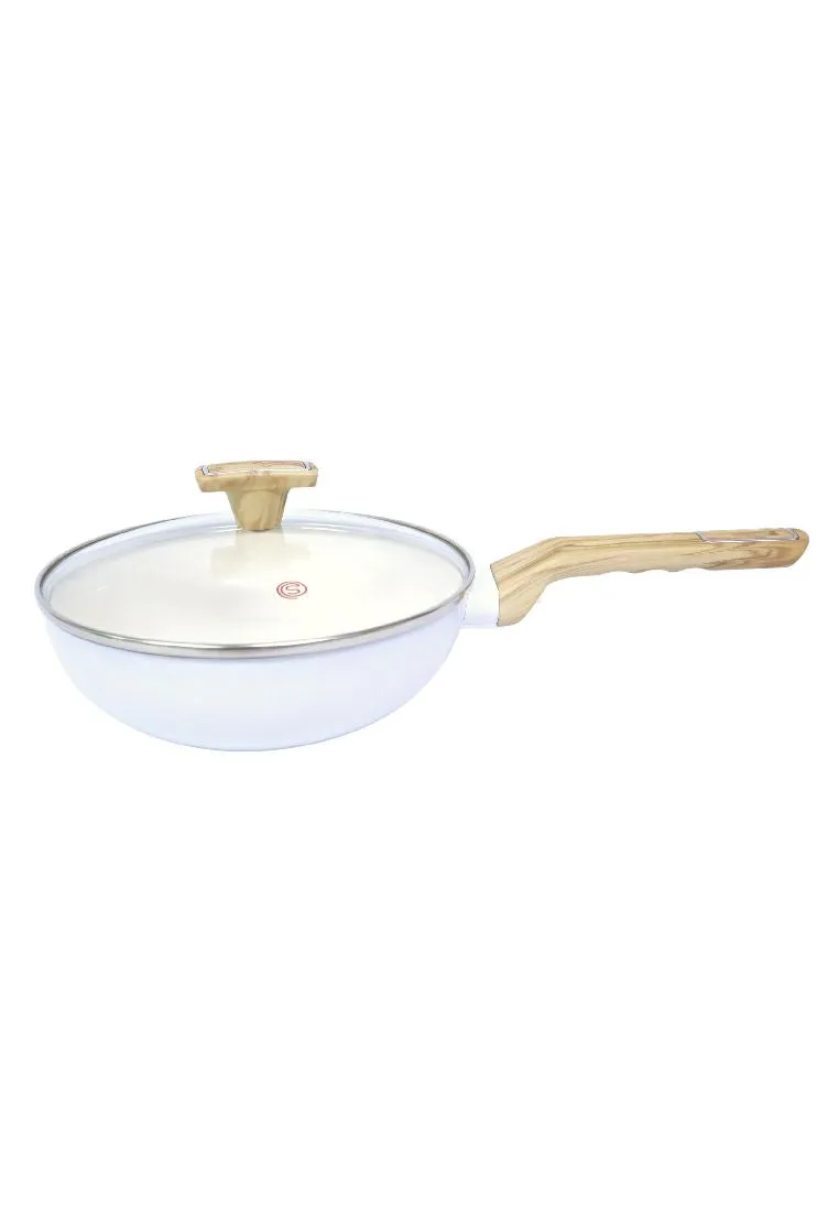 Slique Element Collection Ceramic Wok 24cm