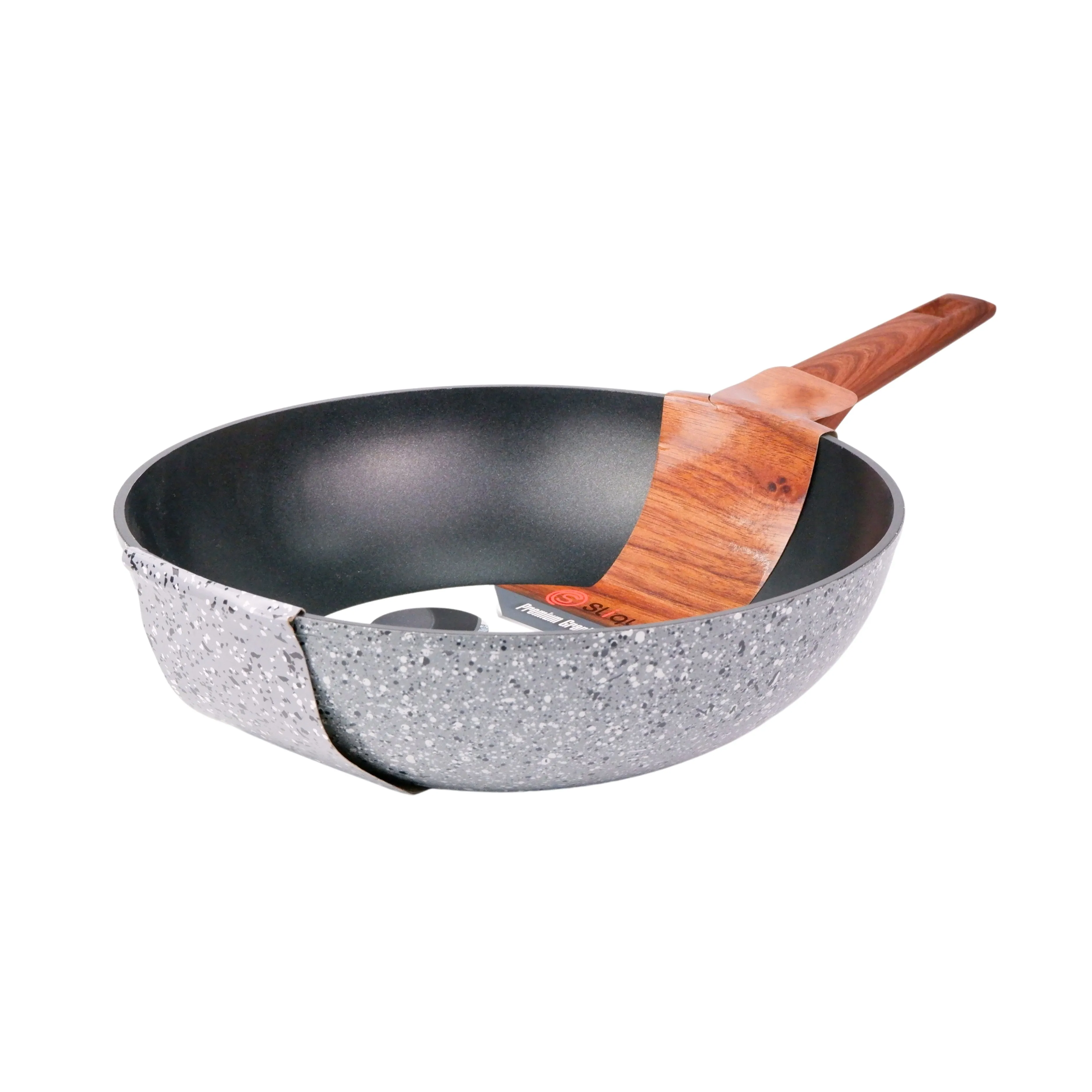 Slique Premium Granite Wok Pan 28cm