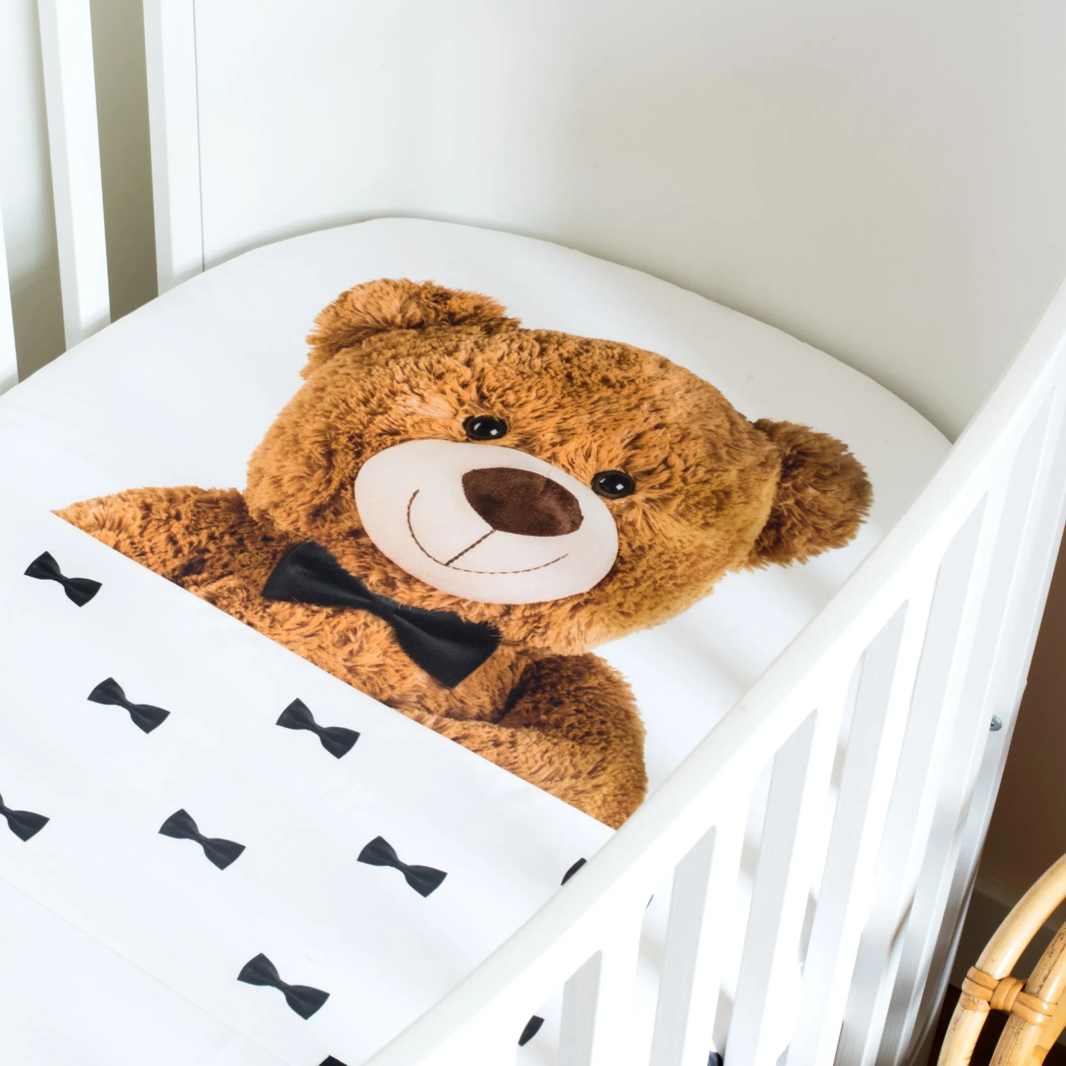 SNURK Baby fitted sheet Teddy