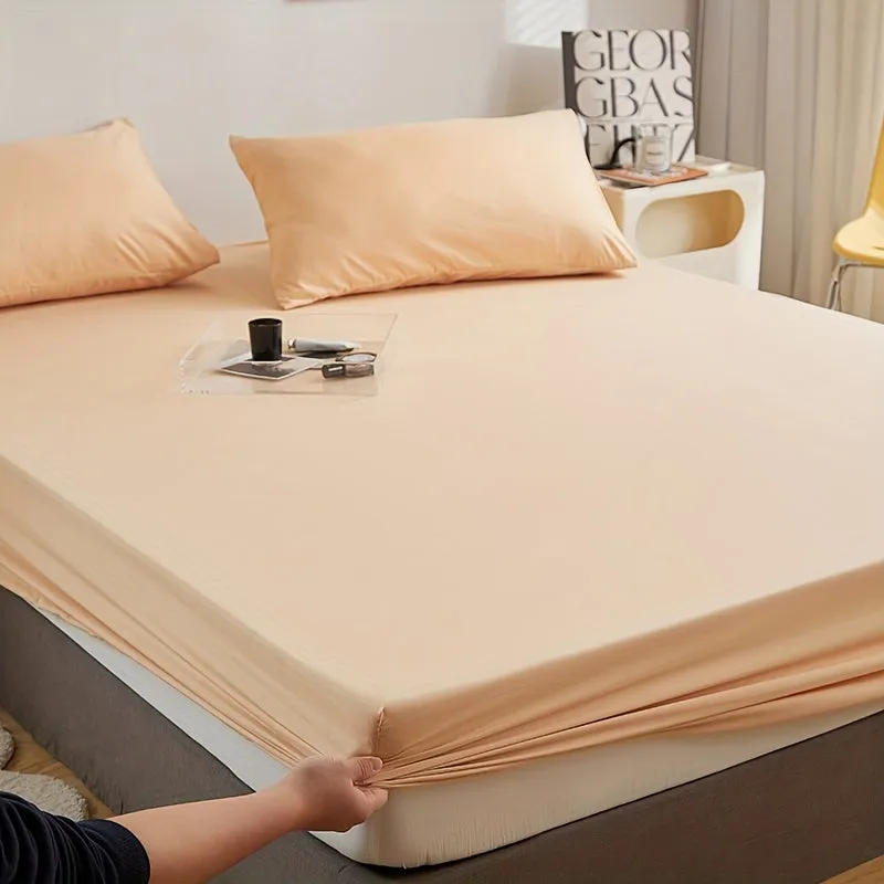 Soft and Cozy Polyester Fitted Sheet for Deep Mattresses