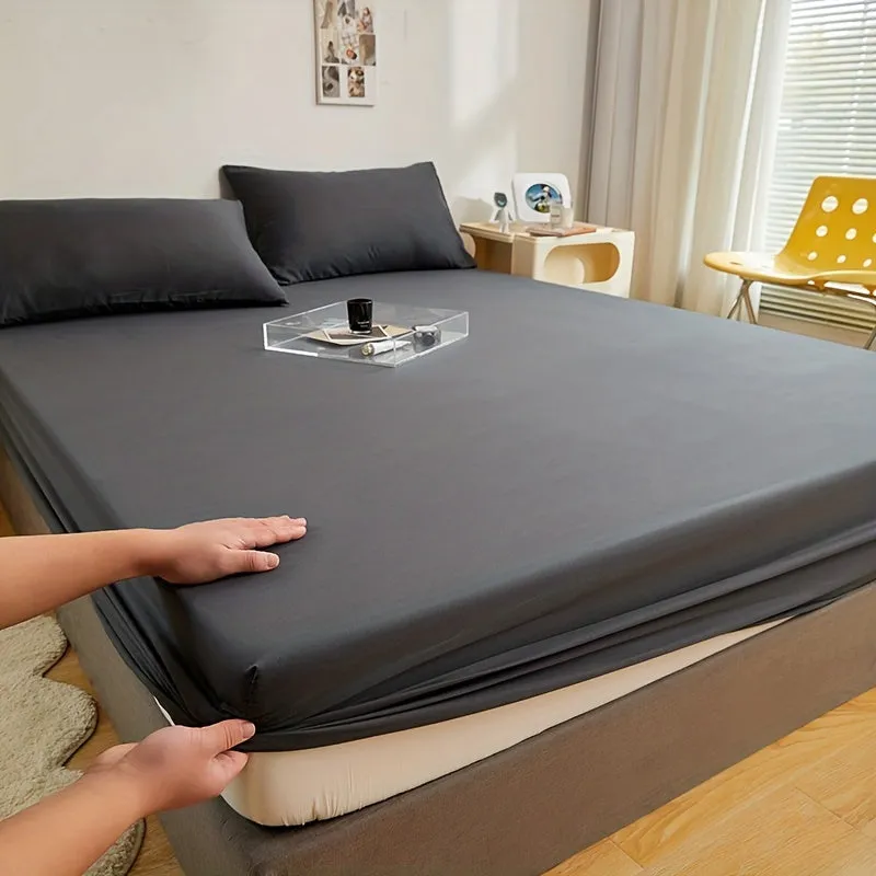 Soft and Cozy Polyester Fitted Sheet for Deep Mattresses