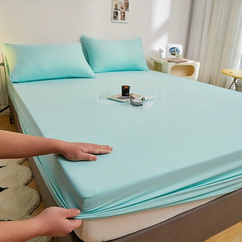 Soft and Cozy Polyester Fitted Sheet for Deep Mattresses