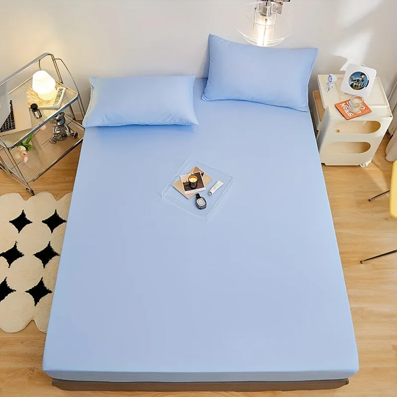 Soft and Cozy Polyester Fitted Sheet for Deep Mattresses