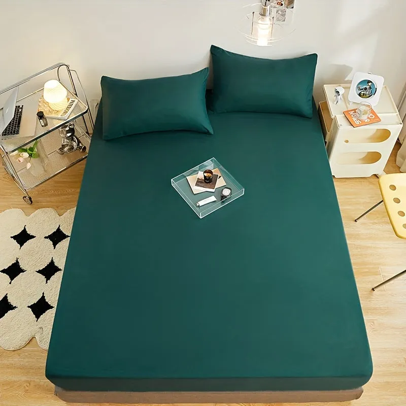 Soft and Cozy Polyester Fitted Sheet for Deep Mattresses