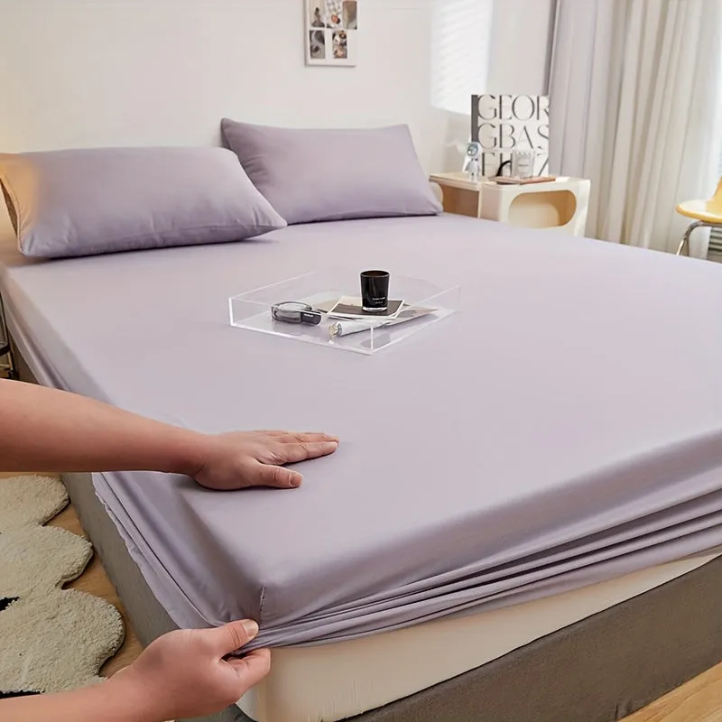 Soft and Cozy Polyester Fitted Sheet for Deep Mattresses