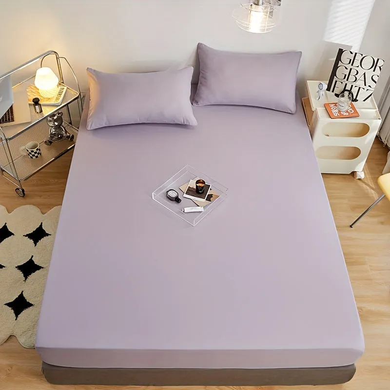 Soft and Cozy Polyester Fitted Sheet for Deep Mattresses