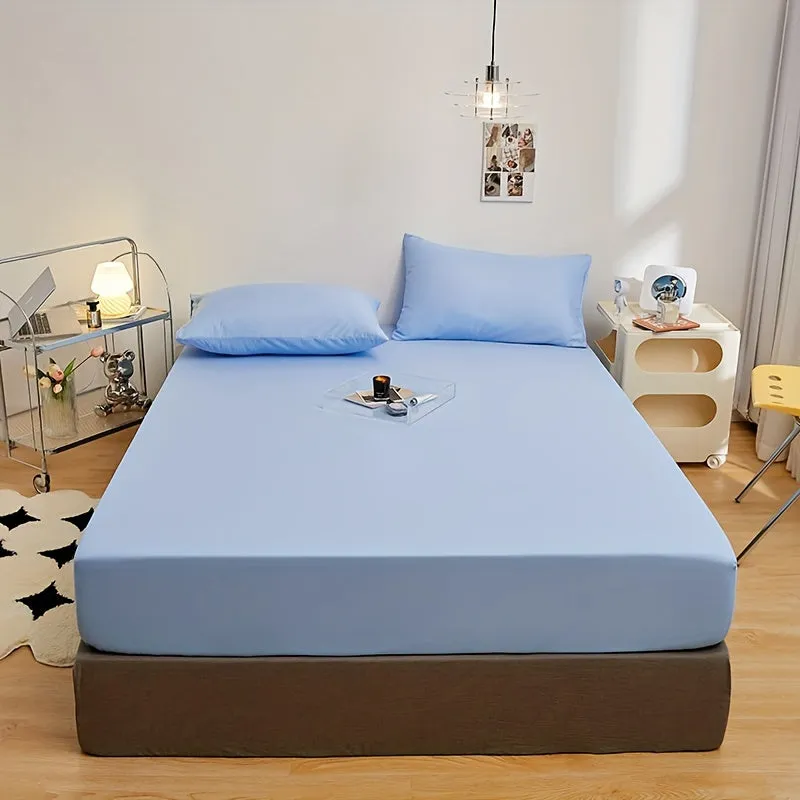 Soft and Cozy Polyester Fitted Sheet for Deep Mattresses