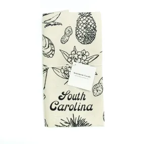 South Carolina Illustrated Kitchen Towel