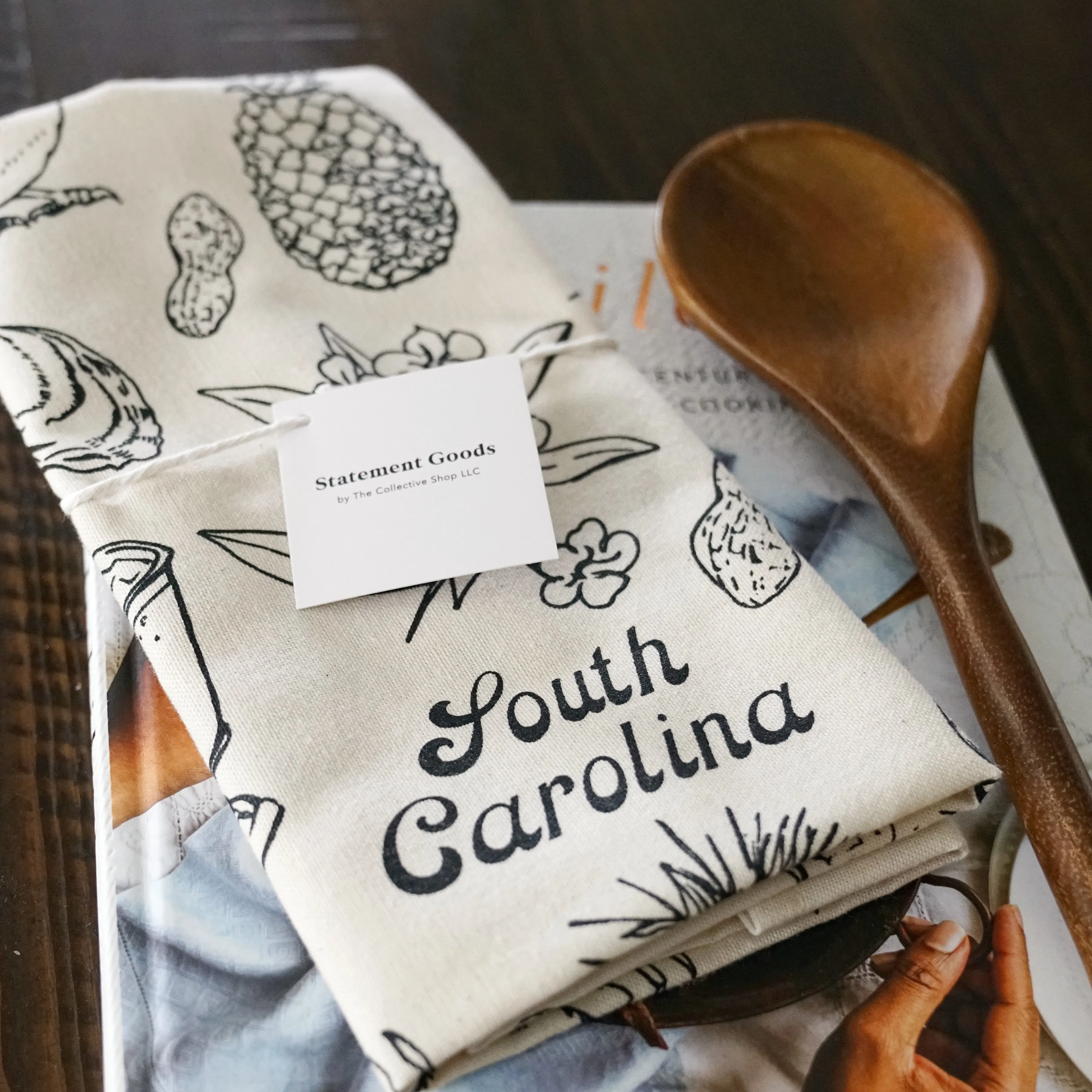 South Carolina Illustrated Kitchen Towel