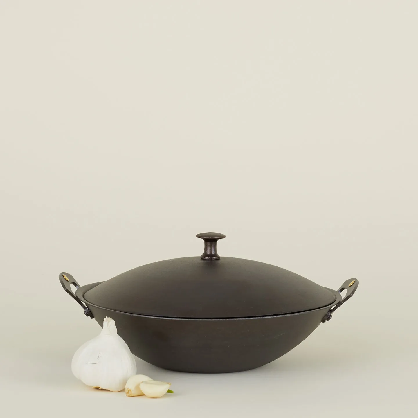 Spun Iron Wok