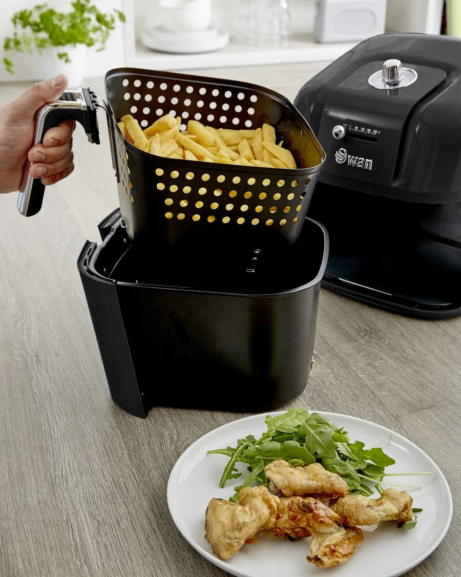 Swan SD10510BN fryer 6 L Stand-alone Hot air fryer Black