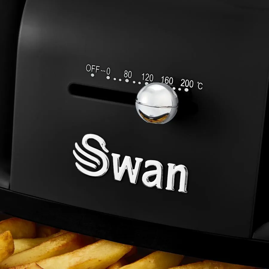 Swan SD10510BN fryer 6 L Stand-alone Hot air fryer Black