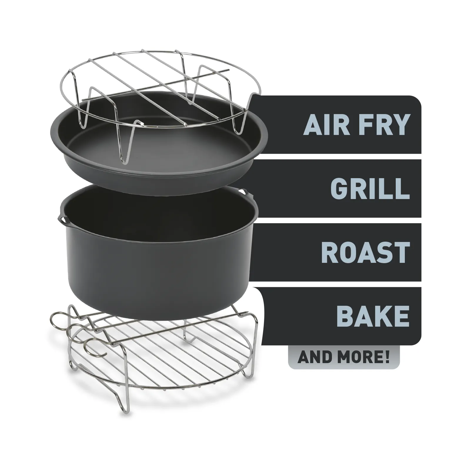 Tefal Air Fryer Accessory 20cm (Set of 4) - XA1130