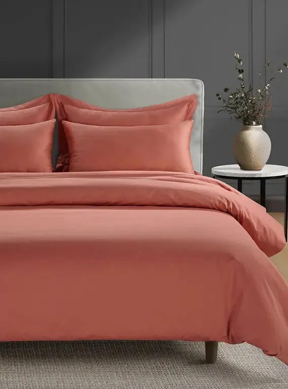 Terra Cotta 300 Thread Count Peaceful Empress Duvet Cover