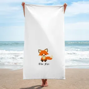 The Cute Adorable Red Fox Towel