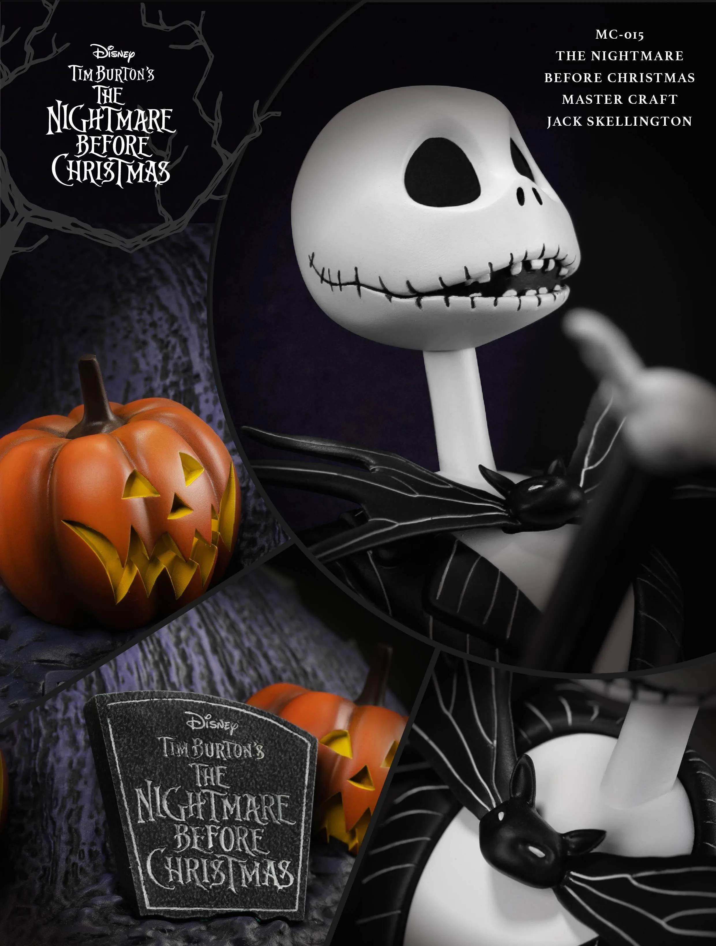 The Nightmare Before Christmas Master Craft Jack Skellington Table Top Statue