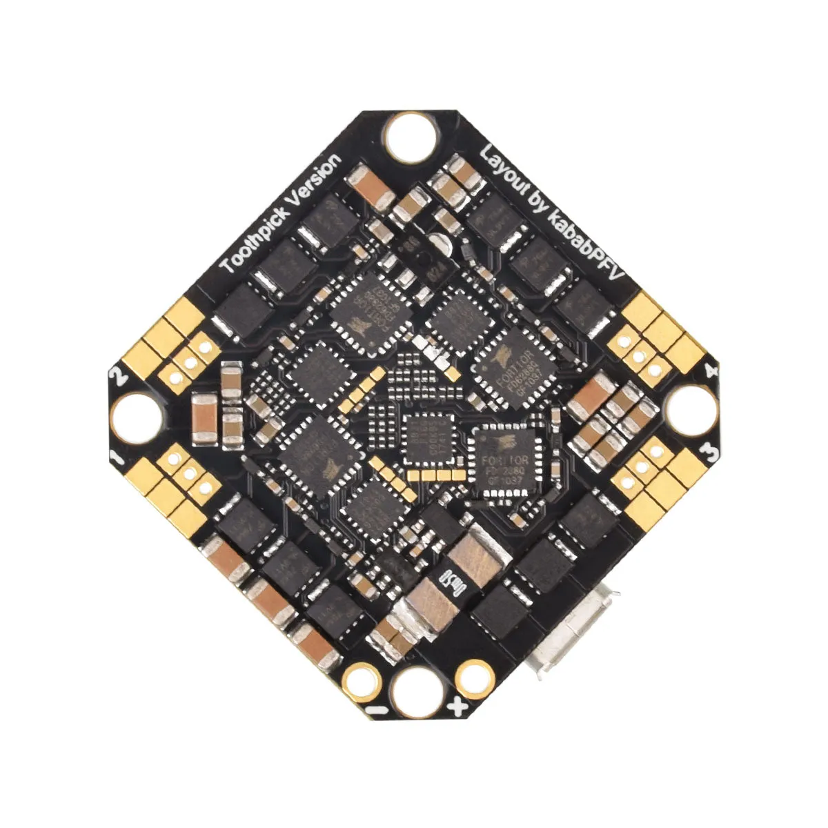 Toothpick F4 2-4S AIO Brushless Flight Controller 20A(BLHeli_S)