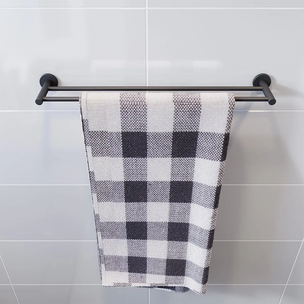 Towel Rail Rack Wall Mounted Stainless Steel