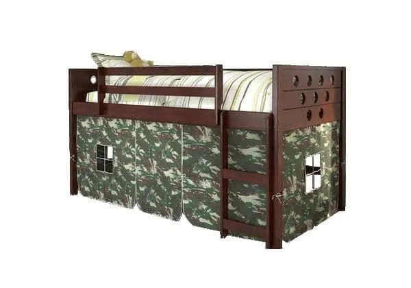 Tristan Loft with Camouflage Tent