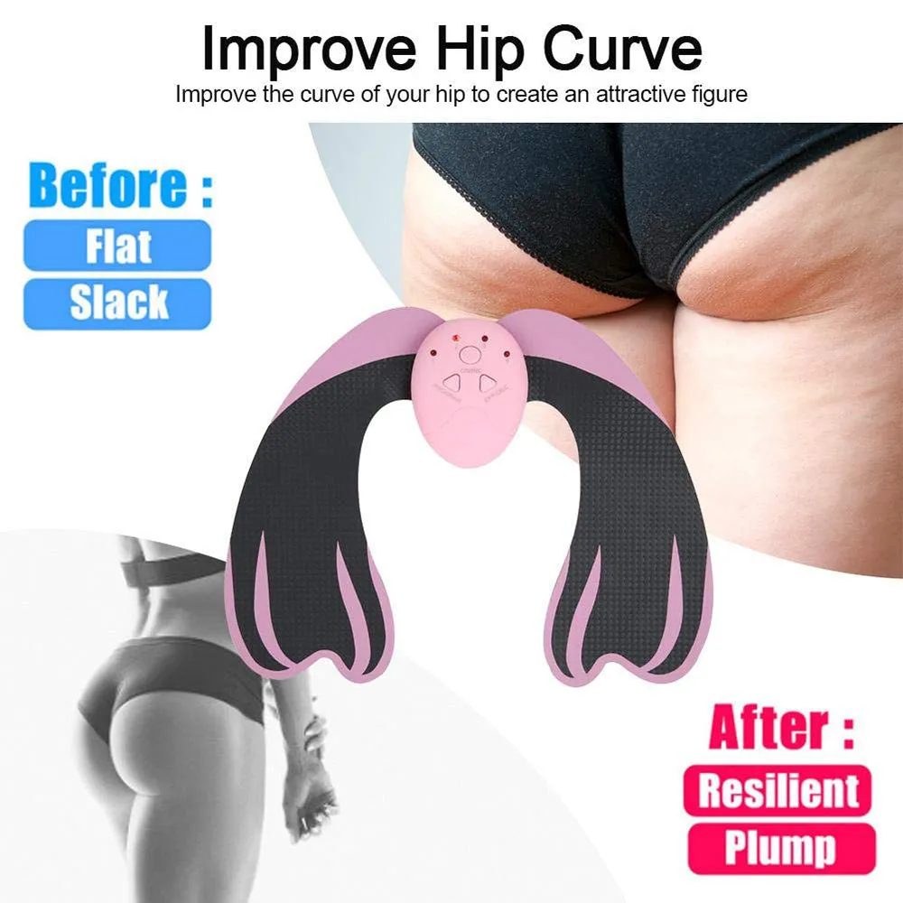 USB Rechargeable Hip Trainer Butt Lifting Sculping Massager