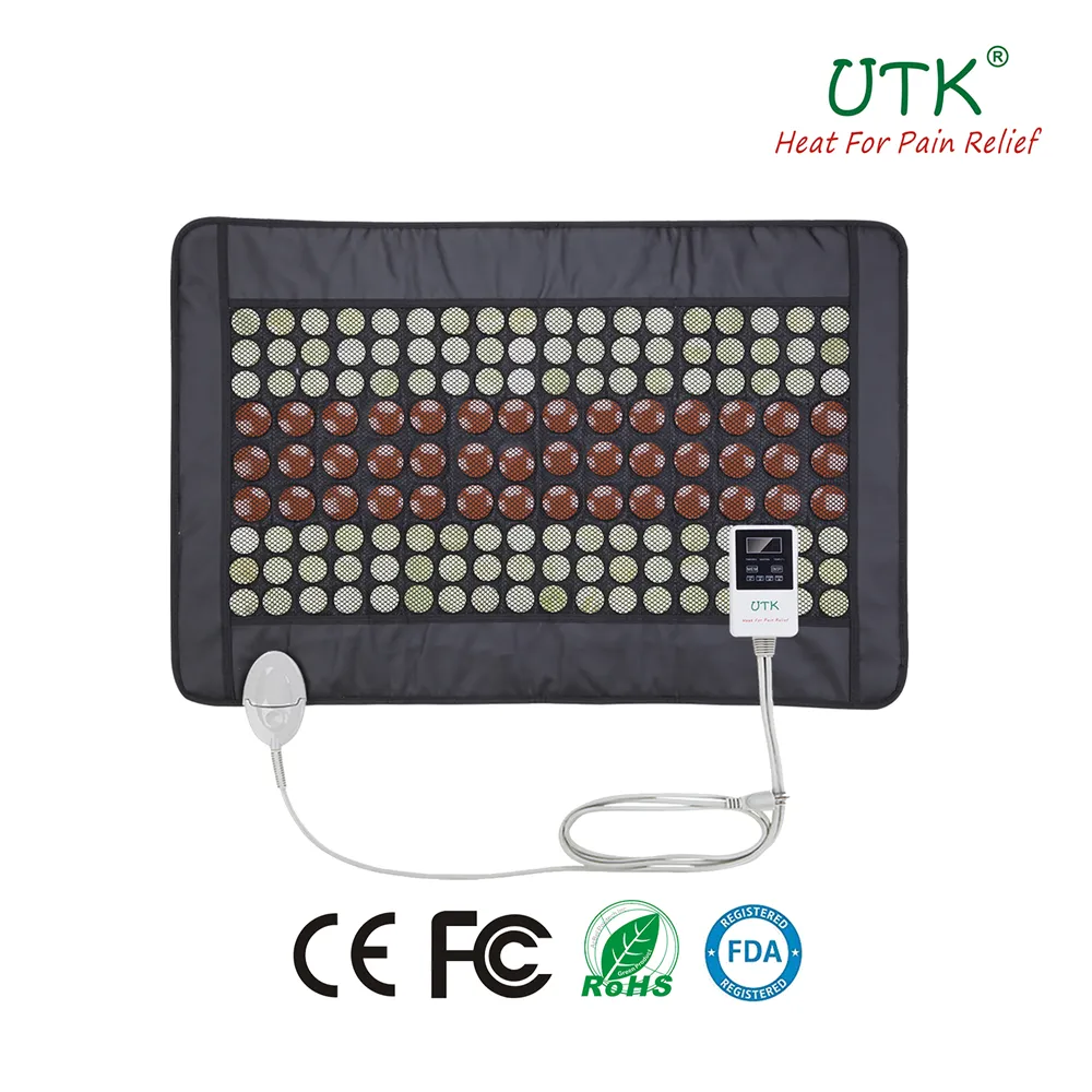 UTK Far Infrared Natural Jade & Tourmaline Heating Pad