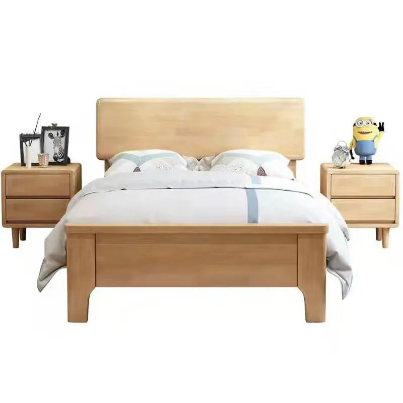 WAREHOUSE SALE MATEO Wooden Storage Bed Frame with 2 Big Drawers ( Choice from 2 Color 2 Size ) ( Discount Price $1299 Special Price $799 )