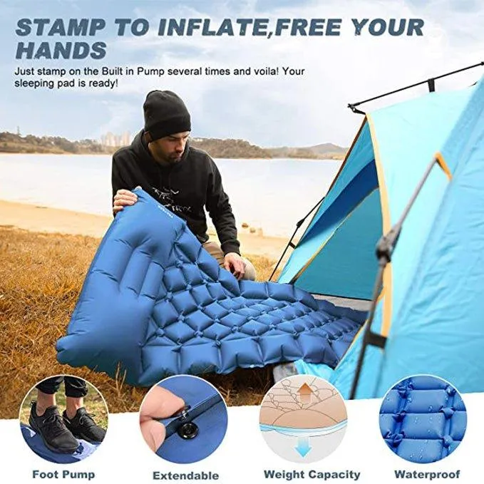 Waterproof Air Sleeping Pad For Camping