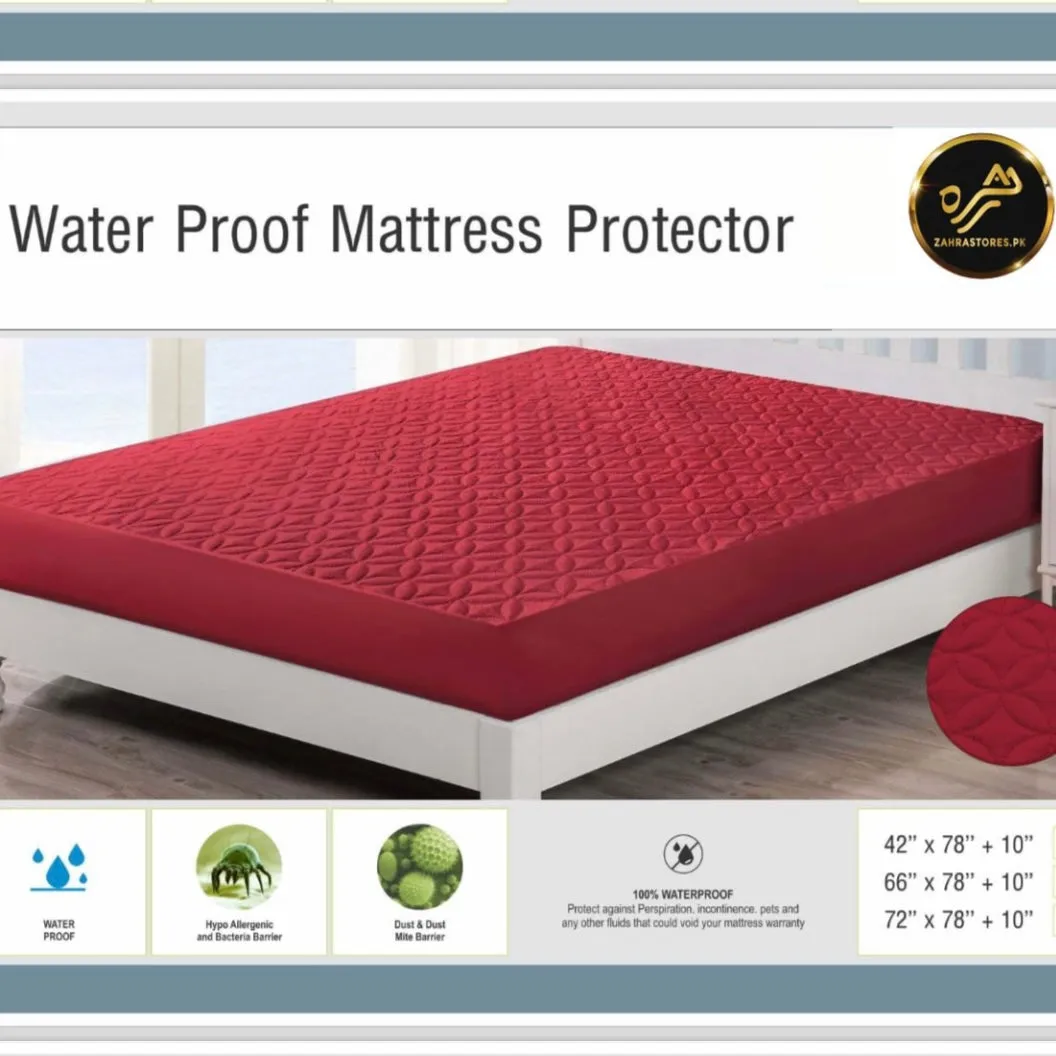 Waterproof Mattress Protector (Double Bed)