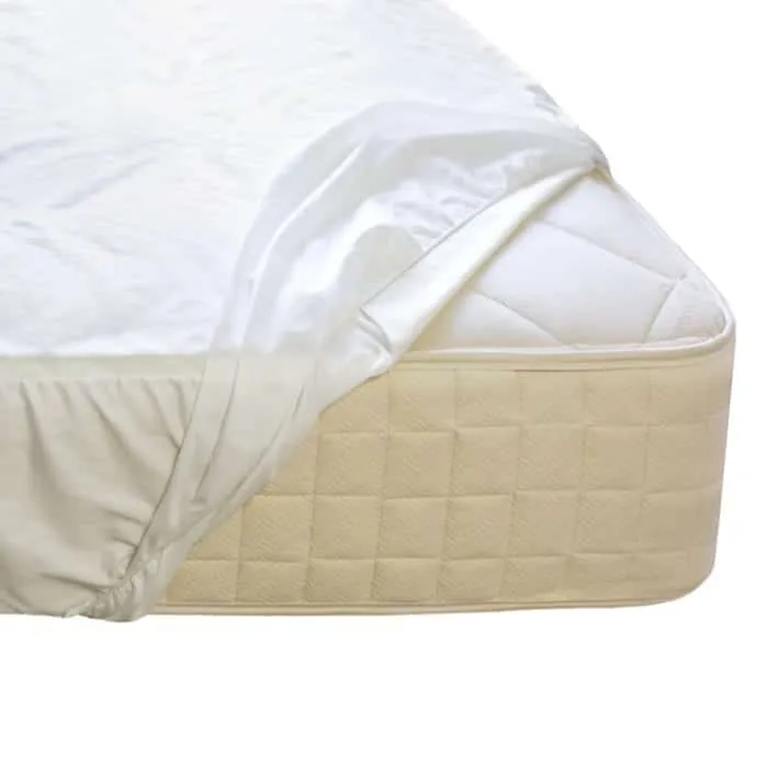 Waterproof PVC Vinyl Fitted Mattress Protector Twin Size