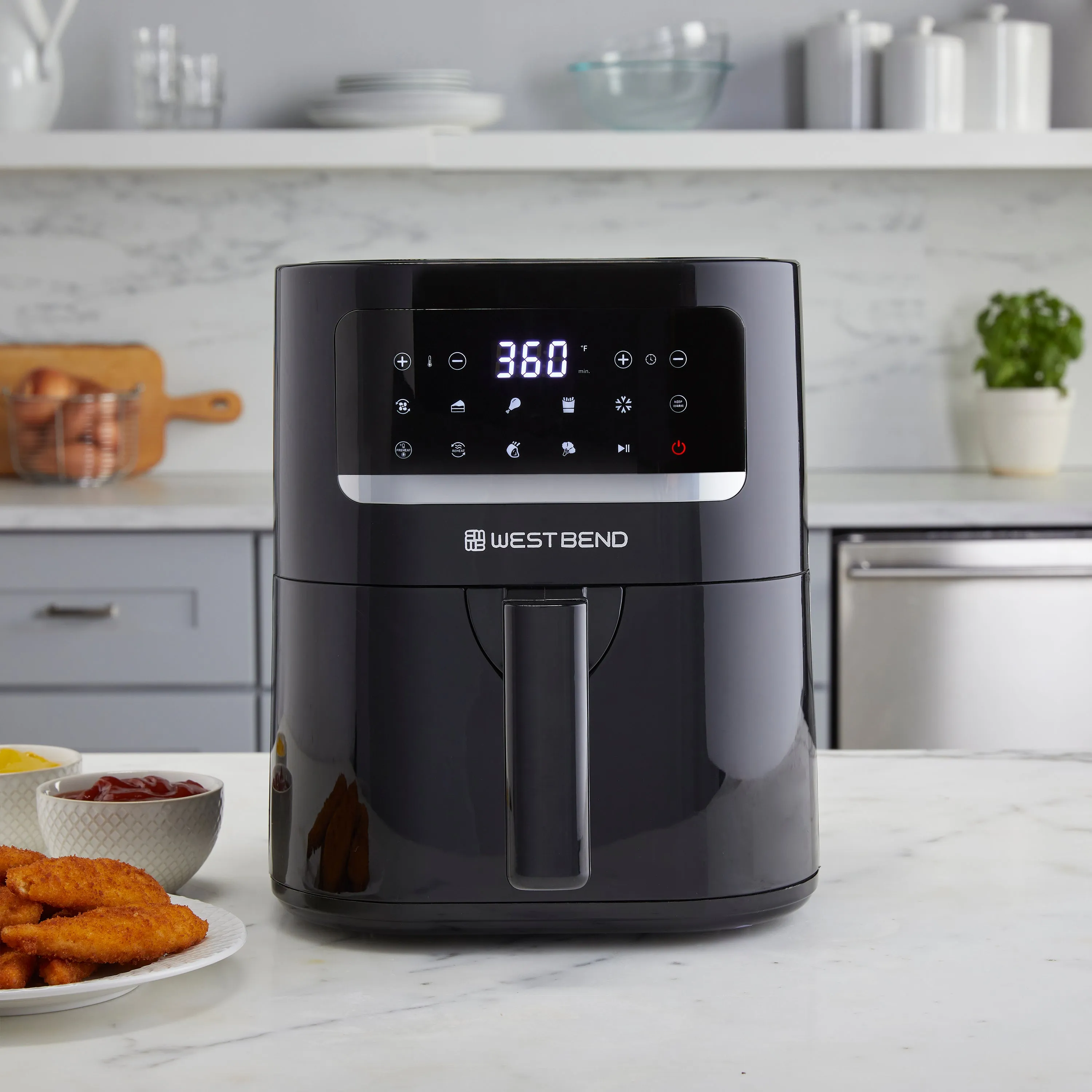 West Bend 5 Qt. Air Fryer with 10 Presets