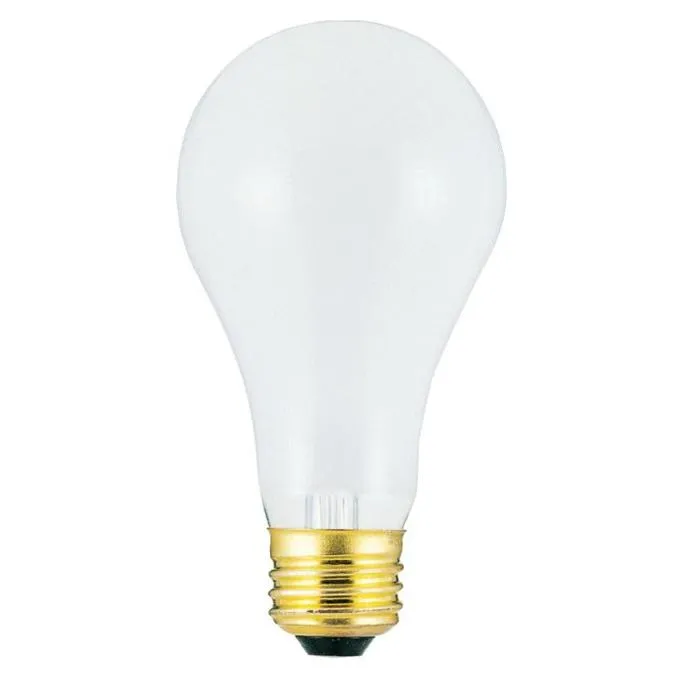 Westinghouse 0397100 150 Watt Incandescent A21 Frost - 2700 Kelvin - Warm White - 2650 Lumens - E26-Medium Base - 120 Volt - Box