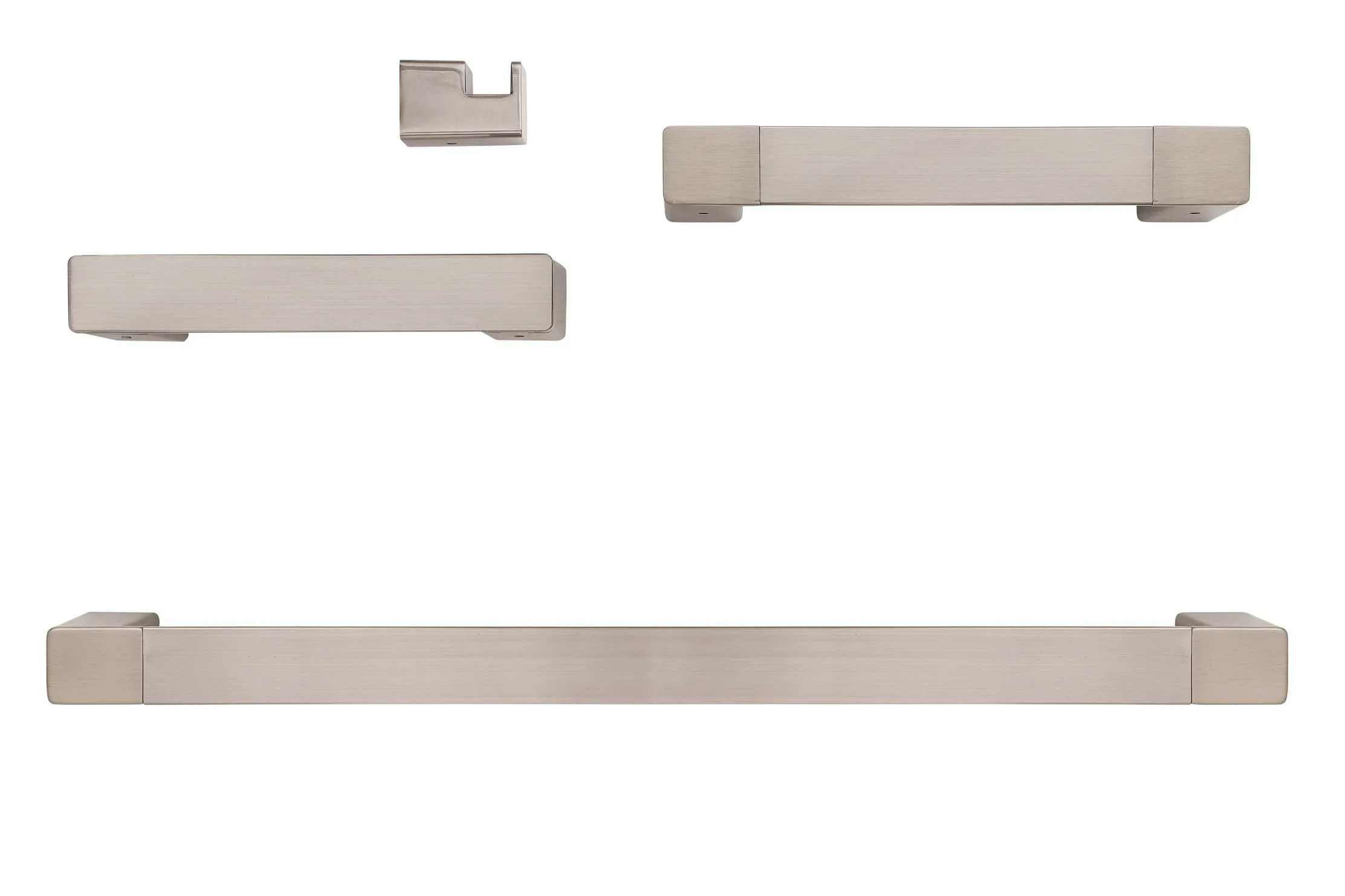 Westshore Satin Nickel Bathroom Hardware Set