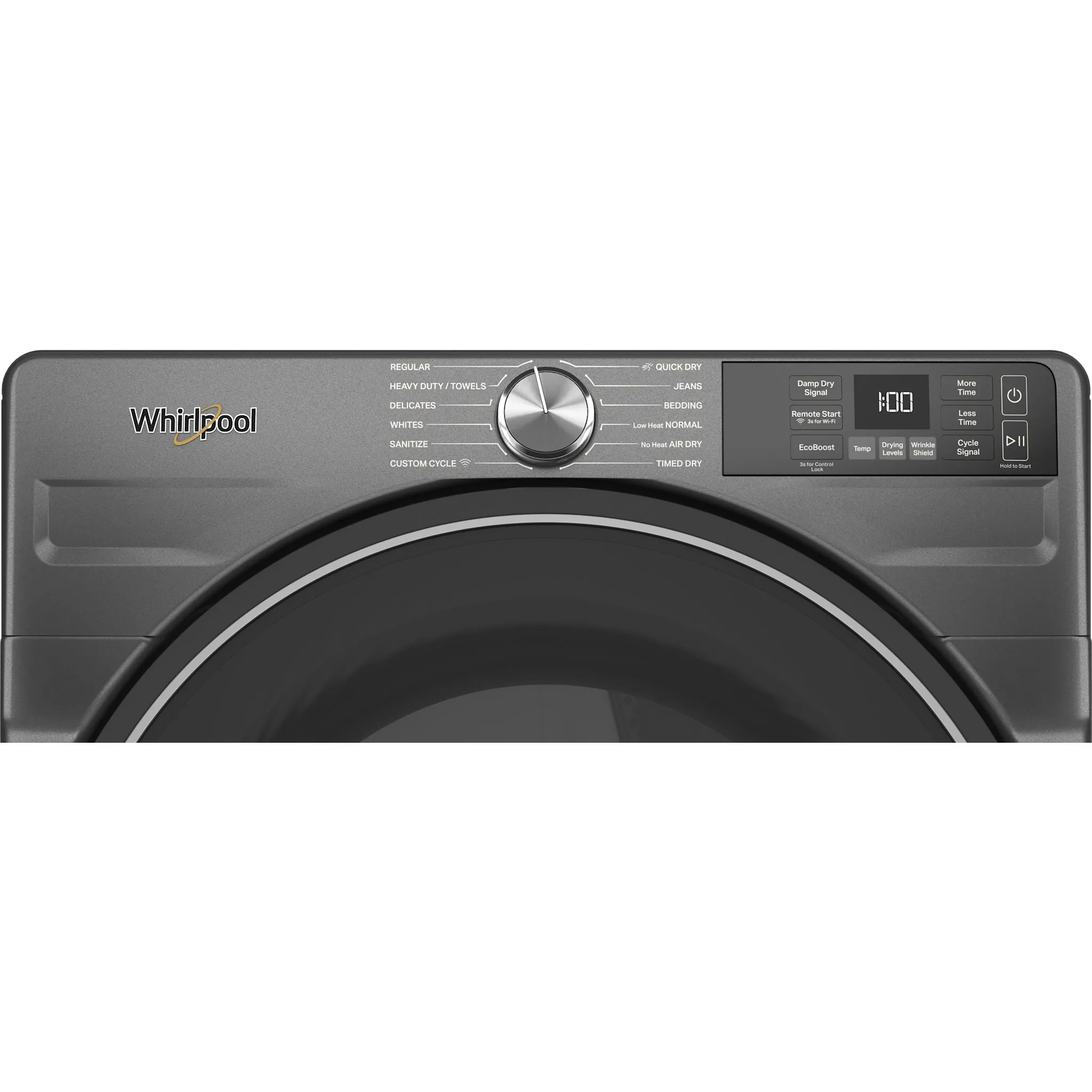 Whirlpool Front Load Dryer (YWED5720RU) - Volcano Black