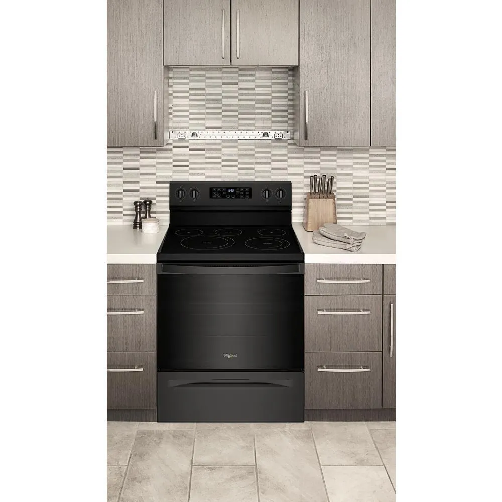 Whirlpool WFE550S0LB 5.3 Cu. Ft. Whirlpool® Electric 5-in-1 Air Fry Oven