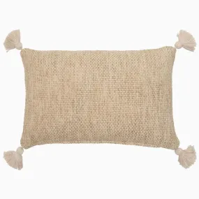 Woven Sand Kidney Decorative Pillow by John Robshaw