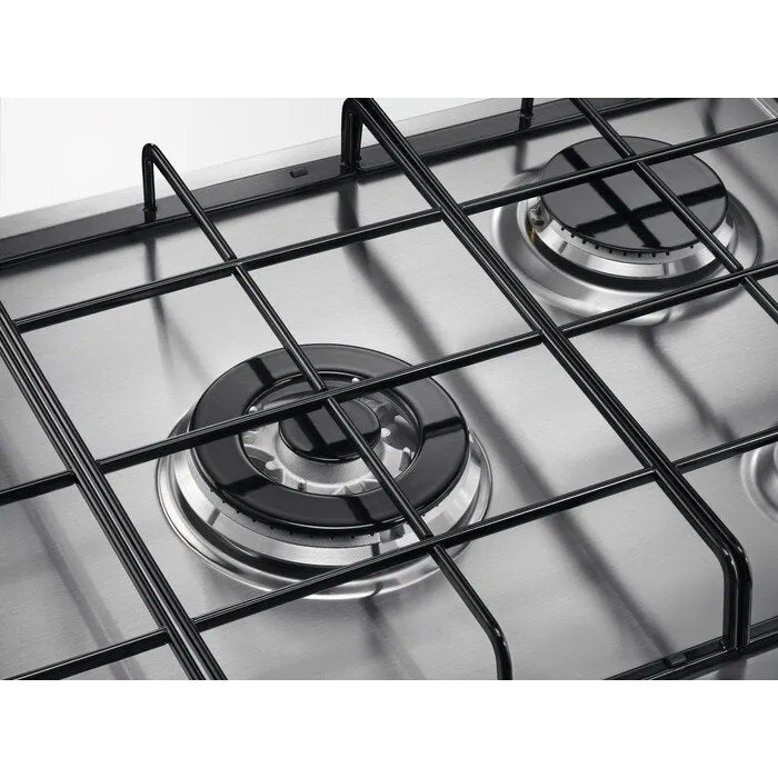 Zanussi ZGNN752X 5 Burner Gas Hob, Stainless Steel