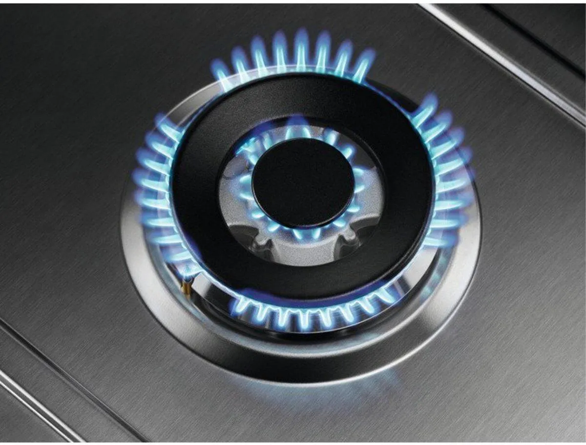 Zanussi ZGNN752X 5 Burner Gas Hob, Stainless Steel