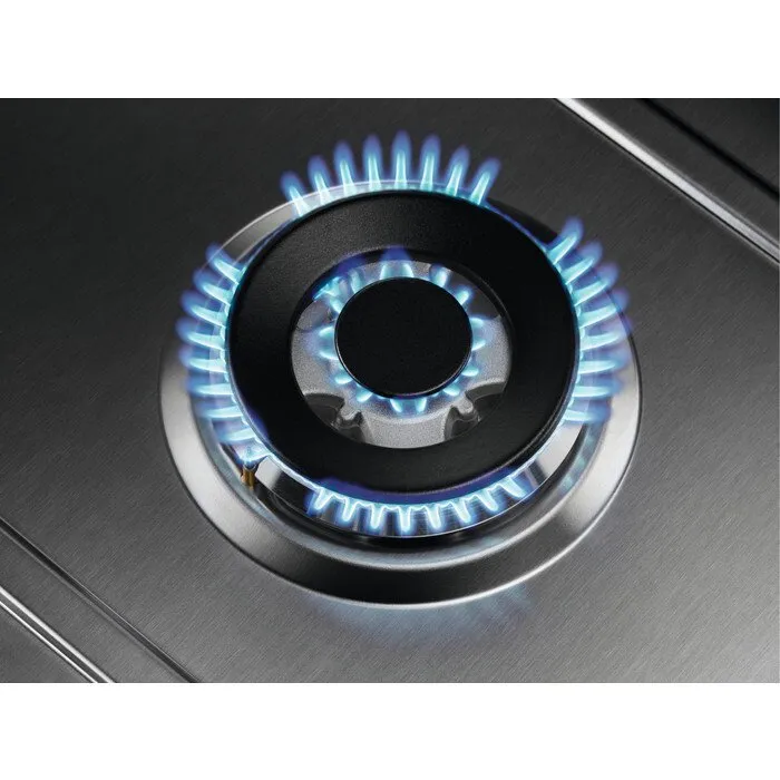 Zanussi ZGNN752X 5 Burner Gas Hob, Stainless Steel