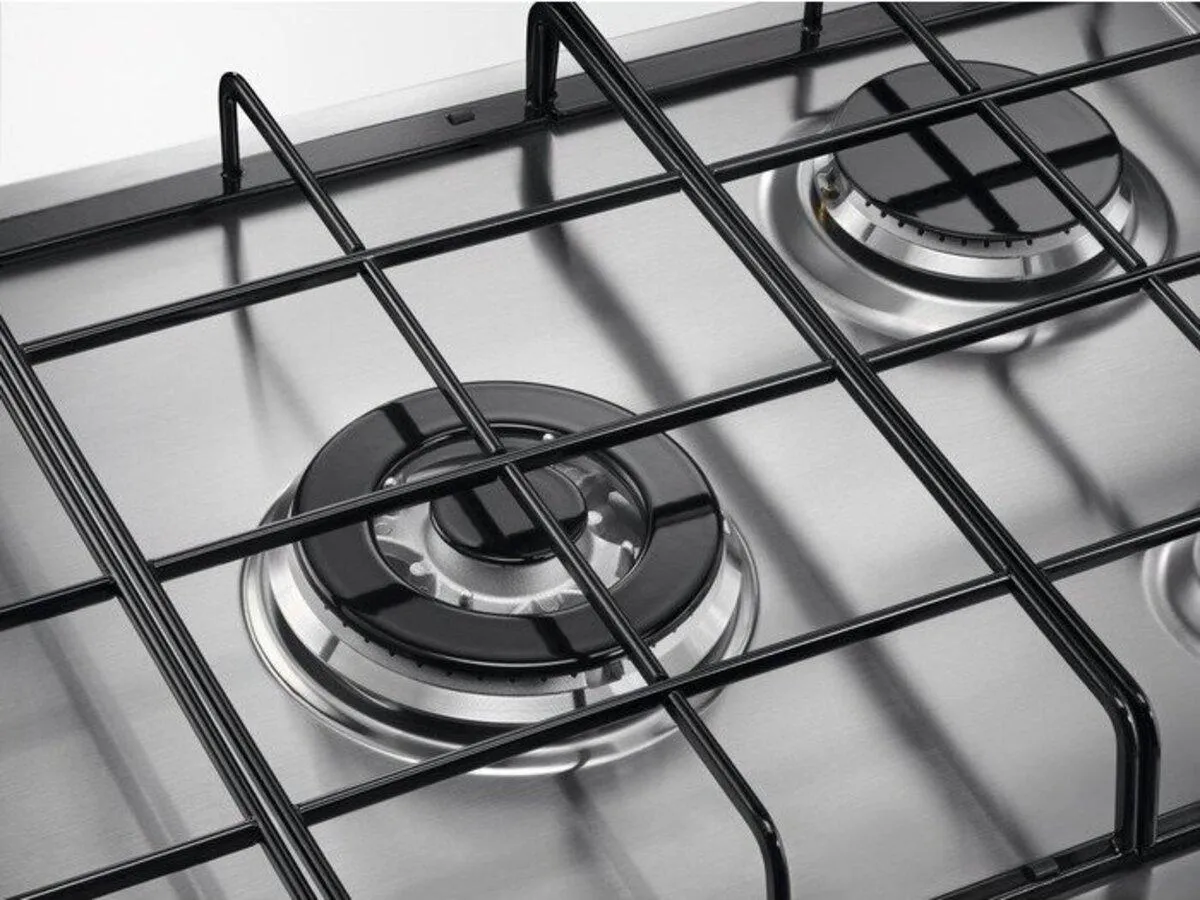 Zanussi ZGNN752X 5 Burner Gas Hob, Stainless Steel