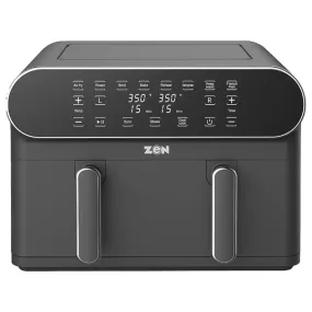 Zen, Dual Air Fryer 11L , 1700 Watts, ZAF110DXL