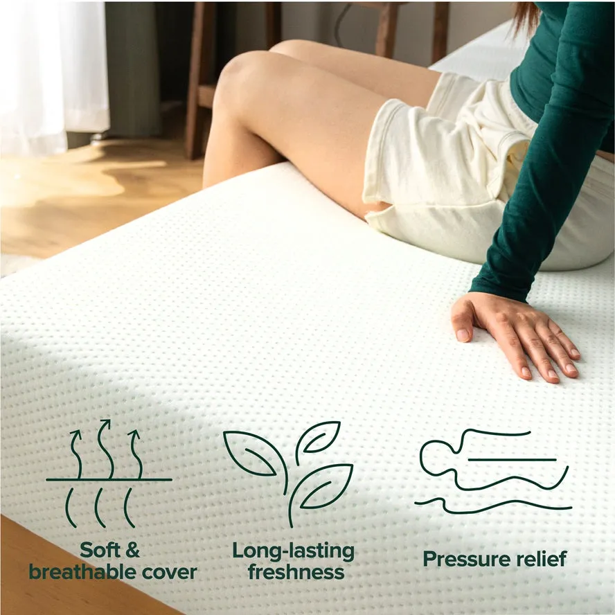 Zinus 20cm Green Tea Memory Foam Mattress (8")